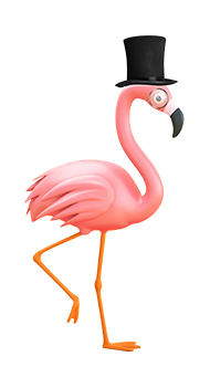 freddie the flamingo